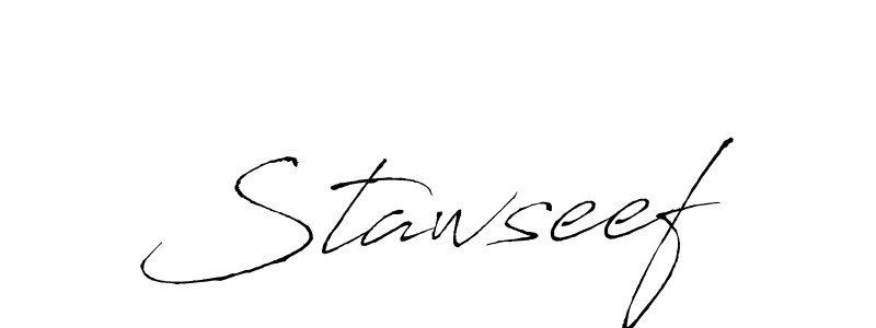 How to make Stawseef signature? Antro_Vectra is a professional autograph style. Create handwritten signature for Stawseef name. Stawseef signature style 6 images and pictures png