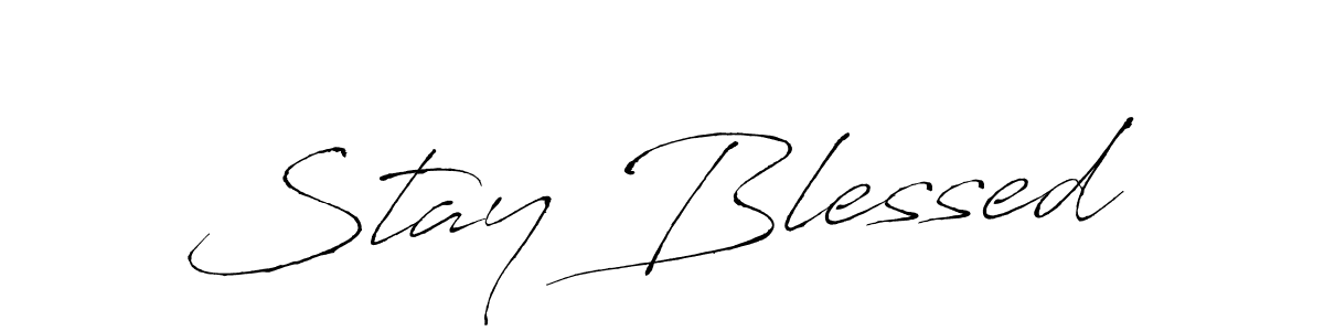 How to make Stay Blessed name signature. Use Antro_Vectra style for creating short signs online. This is the latest handwritten sign. Stay Blessed signature style 6 images and pictures png