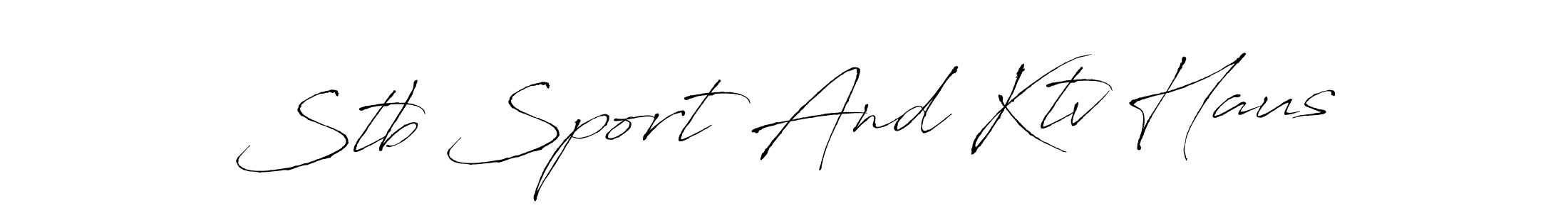 See photos of Stb Sport And Ktv Haus official signature by Spectra . Check more albums & portfolios. Read reviews & check more about Antro_Vectra font. Stb Sport And Ktv Haus signature style 6 images and pictures png