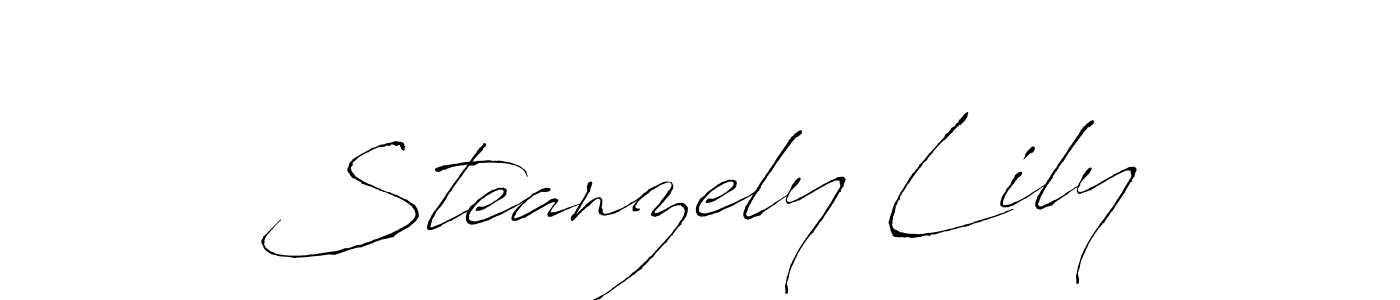 How to Draw Steanzely Lily signature style? Antro_Vectra is a latest design signature styles for name Steanzely Lily. Steanzely Lily signature style 6 images and pictures png