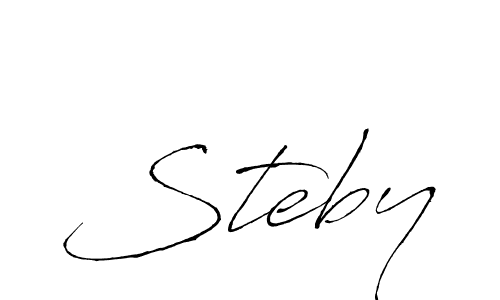 How to Draw Steby signature style? Antro_Vectra is a latest design signature styles for name Steby. Steby signature style 6 images and pictures png