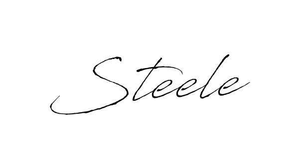 Also we have Steele name is the best signature style. Create professional handwritten signature collection using Antro_Vectra autograph style. Steele signature style 6 images and pictures png