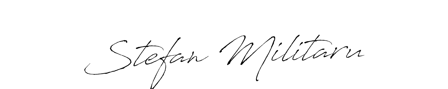 Also You can easily find your signature by using the search form. We will create Stefan Militaru name handwritten signature images for you free of cost using Antro_Vectra sign style. Stefan Militaru signature style 6 images and pictures png