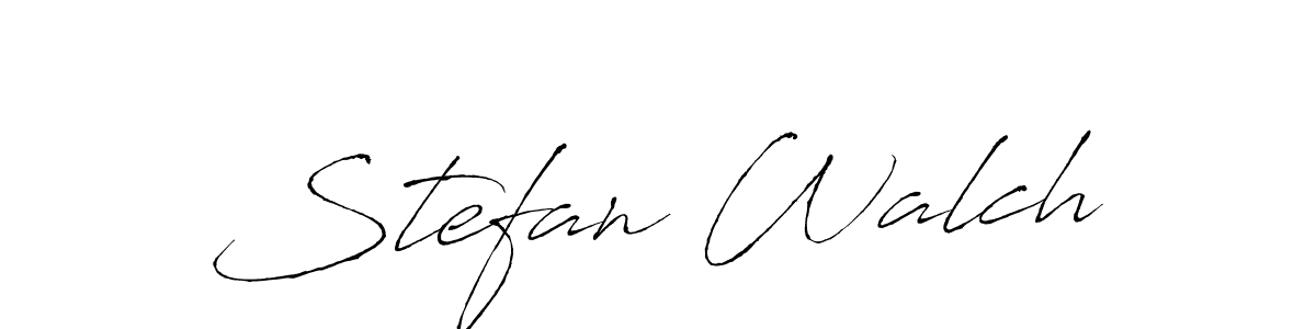 Antro_Vectra is a professional signature style that is perfect for those who want to add a touch of class to their signature. It is also a great choice for those who want to make their signature more unique. Get Stefan Walch name to fancy signature for free. Stefan Walch signature style 6 images and pictures png