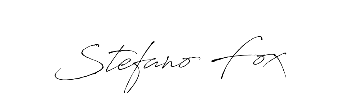 Also we have Stefano Fox name is the best signature style. Create professional handwritten signature collection using Antro_Vectra autograph style. Stefano Fox signature style 6 images and pictures png