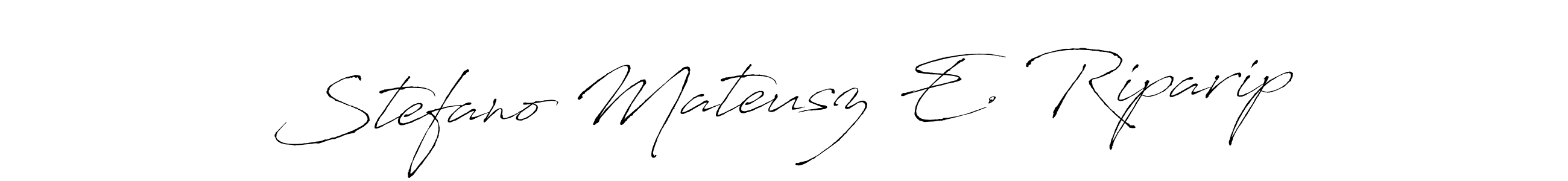 You can use this online signature creator to create a handwritten signature for the name Stefano Mateusz E. Riparip. This is the best online autograph maker. Stefano Mateusz E. Riparip signature style 6 images and pictures png