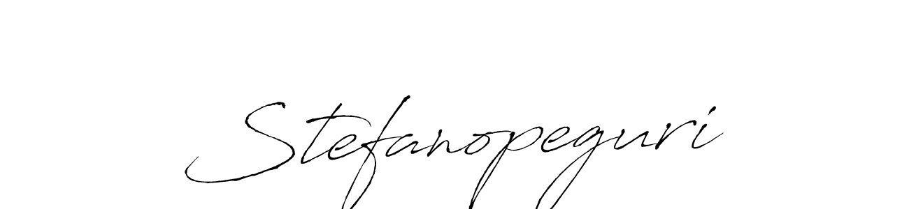 It looks lik you need a new signature style for name Stefanopeguri. Design unique handwritten (Antro_Vectra) signature with our free signature maker in just a few clicks. Stefanopeguri signature style 6 images and pictures png