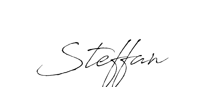 Steffan stylish signature style. Best Handwritten Sign (Antro_Vectra) for my name. Handwritten Signature Collection Ideas for my name Steffan. Steffan signature style 6 images and pictures png