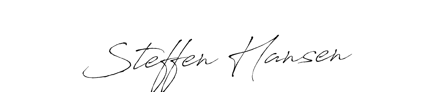 The best way (Antro_Vectra) to make a short signature is to pick only two or three words in your name. The name Steffen Hansen include a total of six letters. For converting this name. Steffen Hansen signature style 6 images and pictures png
