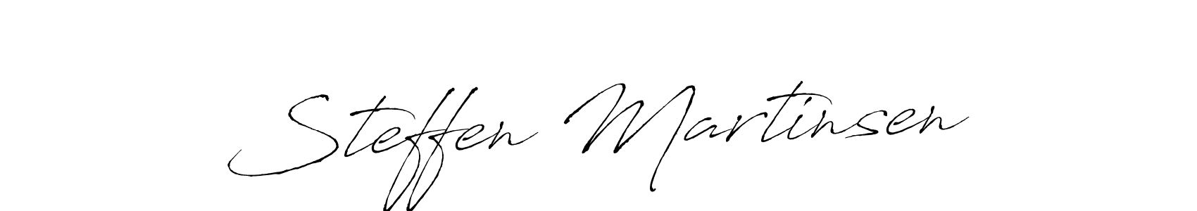 Make a beautiful signature design for name Steffen Martinsen. With this signature (Antro_Vectra) style, you can create a handwritten signature for free. Steffen Martinsen signature style 6 images and pictures png