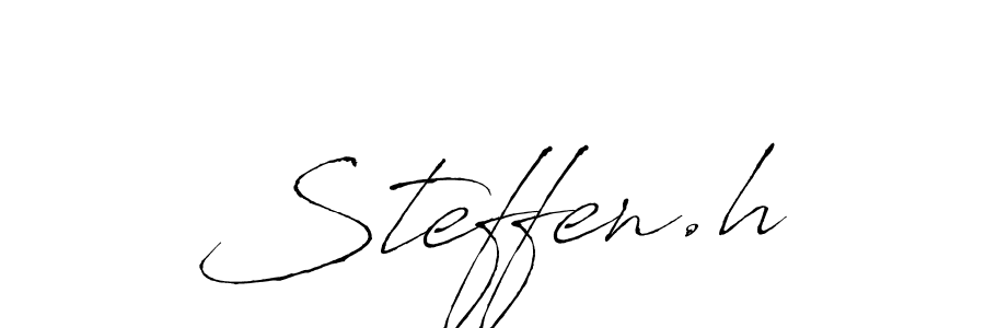 if you are searching for the best signature style for your name Steffen.h. so please give up your signature search. here we have designed multiple signature styles  using Antro_Vectra. Steffen.h signature style 6 images and pictures png