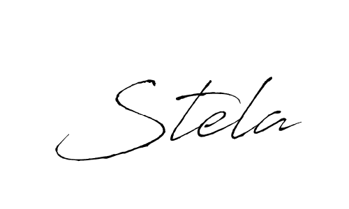 How to make Stela name signature. Use Antro_Vectra style for creating short signs online. This is the latest handwritten sign. Stela signature style 6 images and pictures png