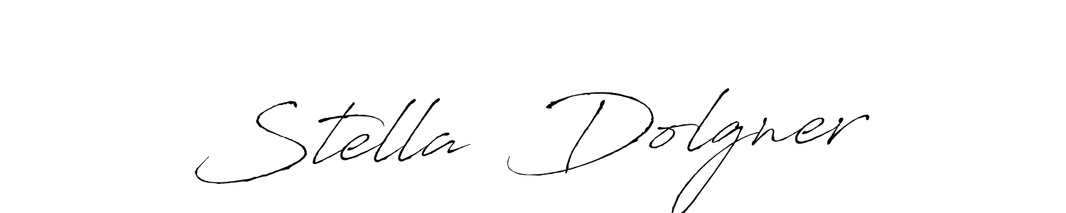 You should practise on your own different ways (Antro_Vectra) to write your name (Stella  Dolgner) in signature. don't let someone else do it for you. Stella  Dolgner signature style 6 images and pictures png