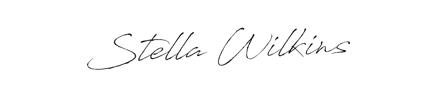 Make a beautiful signature design for name Stella Wilkins. Use this online signature maker to create a handwritten signature for free. Stella Wilkins signature style 6 images and pictures png