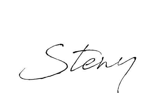 Make a beautiful signature design for name Steny. Use this online signature maker to create a handwritten signature for free. Steny signature style 6 images and pictures png