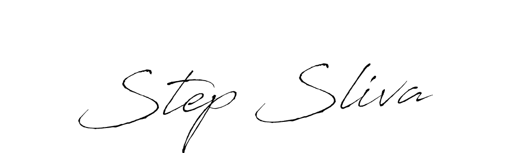 Step Sliva stylish signature style. Best Handwritten Sign (Antro_Vectra) for my name. Handwritten Signature Collection Ideas for my name Step Sliva. Step Sliva signature style 6 images and pictures png