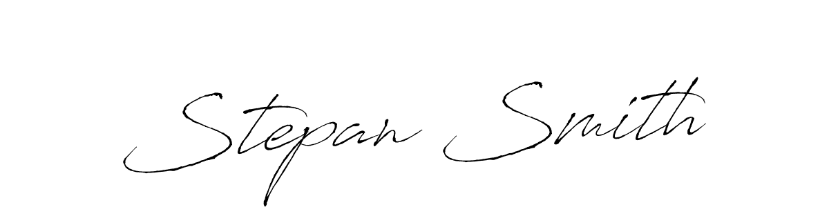 How to make Stepan Smith name signature. Use Antro_Vectra style for creating short signs online. This is the latest handwritten sign. Stepan Smith signature style 6 images and pictures png