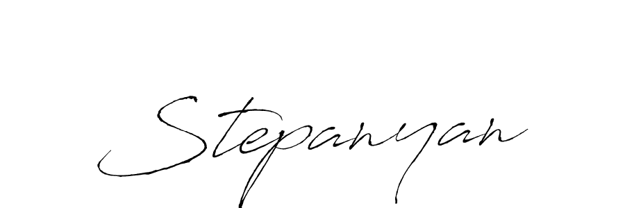 Create a beautiful signature design for name Stepanyan. With this signature (Antro_Vectra) fonts, you can make a handwritten signature for free. Stepanyan signature style 6 images and pictures png