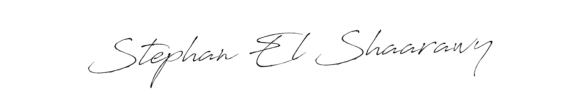 How to make Stephan El Shaarawy name signature. Use Antro_Vectra style for creating short signs online. This is the latest handwritten sign. Stephan El Shaarawy signature style 6 images and pictures png