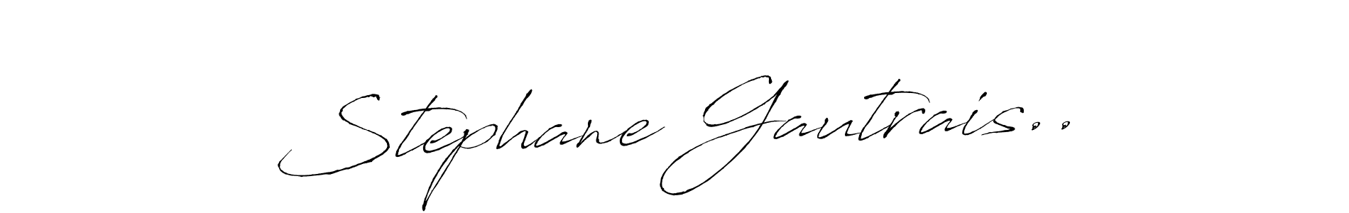 It looks lik you need a new signature style for name Stephane Gautrais... Design unique handwritten (Antro_Vectra) signature with our free signature maker in just a few clicks. Stephane Gautrais.. signature style 6 images and pictures png