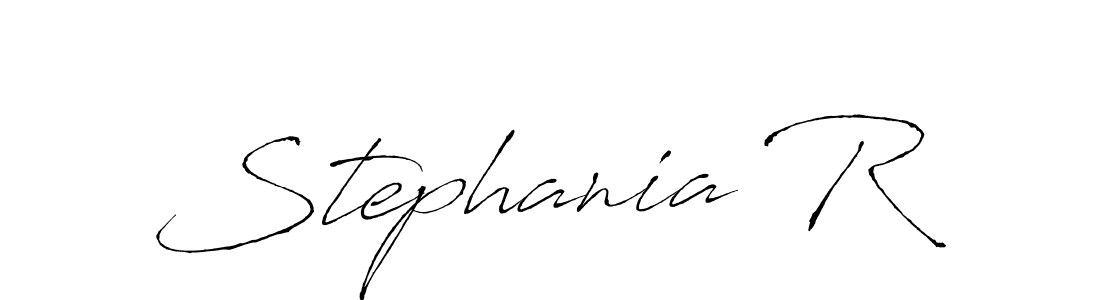 Make a beautiful signature design for name Stephania R. Use this online signature maker to create a handwritten signature for free. Stephania R signature style 6 images and pictures png