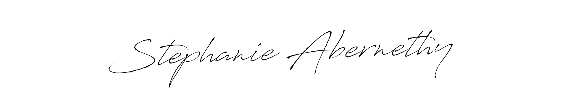 How to make Stephanie Abernethy signature? Antro_Vectra is a professional autograph style. Create handwritten signature for Stephanie Abernethy name. Stephanie Abernethy signature style 6 images and pictures png