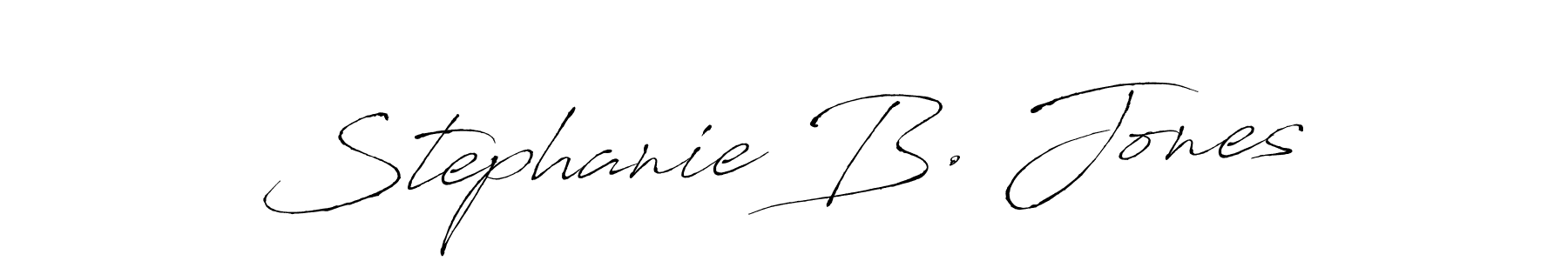 Also You can easily find your signature by using the search form. We will create Stephanie B. Jones name handwritten signature images for you free of cost using Antro_Vectra sign style. Stephanie B. Jones signature style 6 images and pictures png