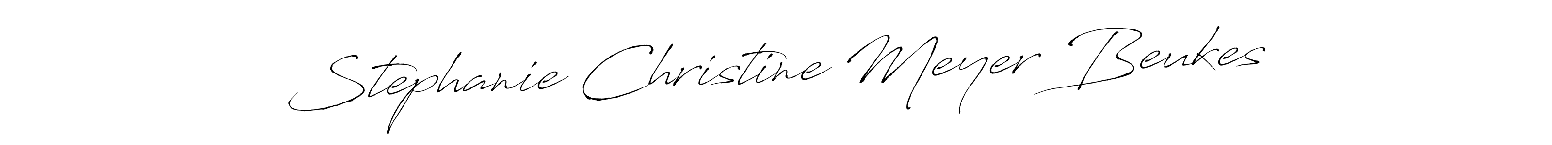You should practise on your own different ways (Antro_Vectra) to write your name (Stephanie Christine Meyer Beukes) in signature. don't let someone else do it for you. Stephanie Christine Meyer Beukes signature style 6 images and pictures png