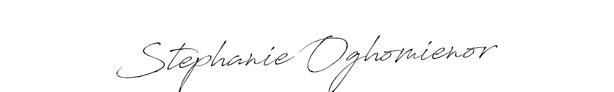 It looks lik you need a new signature style for name Stephanie Oghomienor. Design unique handwritten (Antro_Vectra) signature with our free signature maker in just a few clicks. Stephanie Oghomienor signature style 6 images and pictures png