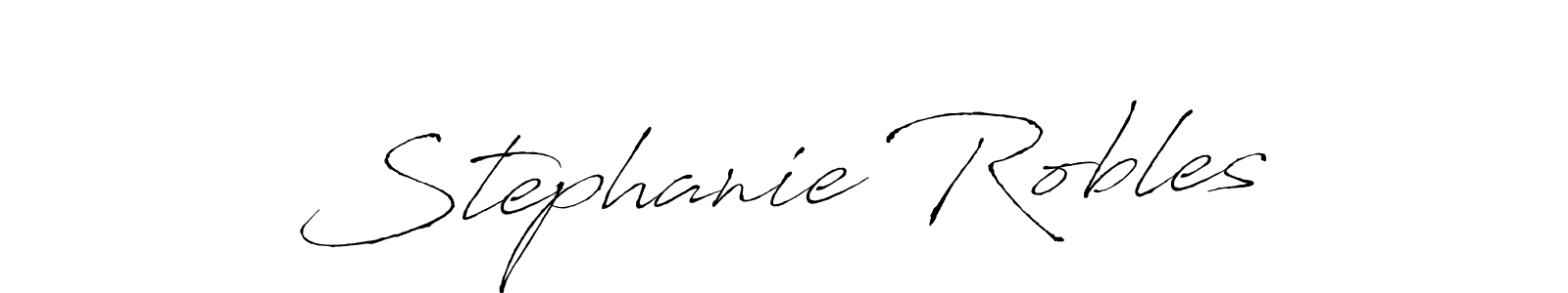 You should practise on your own different ways (Antro_Vectra) to write your name (Stephanie Robles) in signature. don't let someone else do it for you. Stephanie Robles signature style 6 images and pictures png