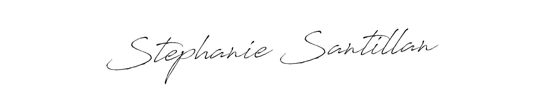 Once you've used our free online signature maker to create your best signature Antro_Vectra style, it's time to enjoy all of the benefits that Stephanie Santillan name signing documents. Stephanie Santillan signature style 6 images and pictures png