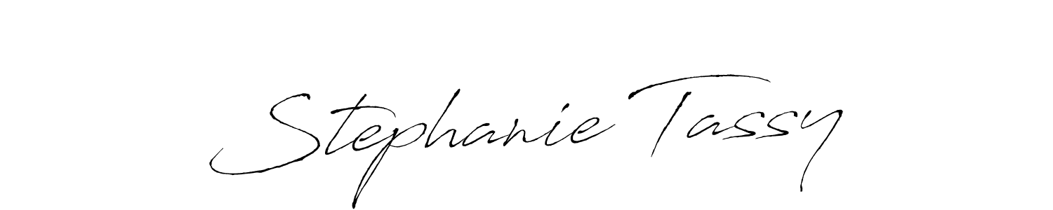 It looks lik you need a new signature style for name Stephanie Tassy. Design unique handwritten (Antro_Vectra) signature with our free signature maker in just a few clicks. Stephanie Tassy signature style 6 images and pictures png