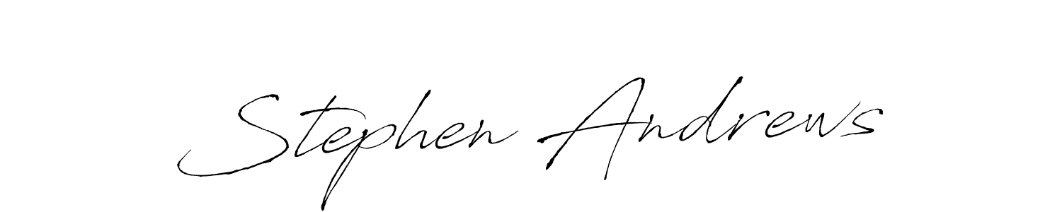 Similarly Antro_Vectra is the best handwritten signature design. Signature creator online .You can use it as an online autograph creator for name Stephen Andrews. Stephen Andrews signature style 6 images and pictures png