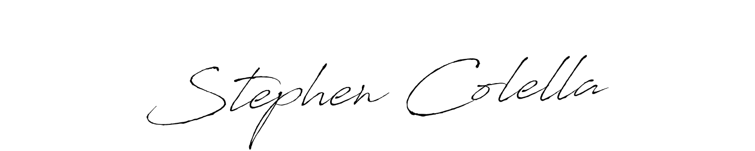 if you are searching for the best signature style for your name Stephen Colella. so please give up your signature search. here we have designed multiple signature styles  using Antro_Vectra. Stephen Colella signature style 6 images and pictures png