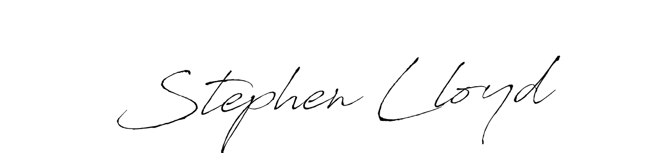 Use a signature maker to create a handwritten signature online. With this signature software, you can design (Antro_Vectra) your own signature for name Stephen Lloyd. Stephen Lloyd signature style 6 images and pictures png