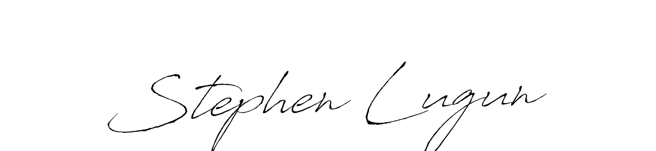 if you are searching for the best signature style for your name Stephen Lugun. so please give up your signature search. here we have designed multiple signature styles  using Antro_Vectra. Stephen Lugun signature style 6 images and pictures png