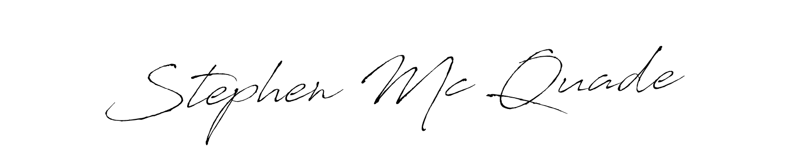 Use a signature maker to create a handwritten signature online. With this signature software, you can design (Antro_Vectra) your own signature for name Stephen Mc Quade. Stephen Mc Quade signature style 6 images and pictures png