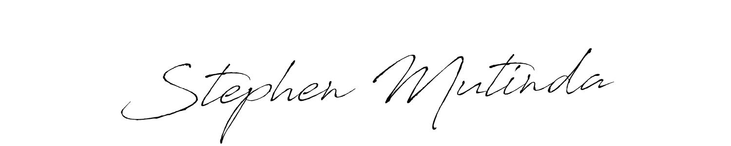 Antro_Vectra is a professional signature style that is perfect for those who want to add a touch of class to their signature. It is also a great choice for those who want to make their signature more unique. Get Stephen Mutinda name to fancy signature for free. Stephen Mutinda signature style 6 images and pictures png