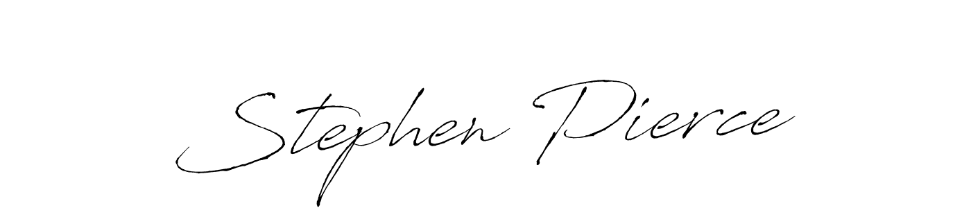 You should practise on your own different ways (Antro_Vectra) to write your name (Stephen Pierce) in signature. don't let someone else do it for you. Stephen Pierce signature style 6 images and pictures png