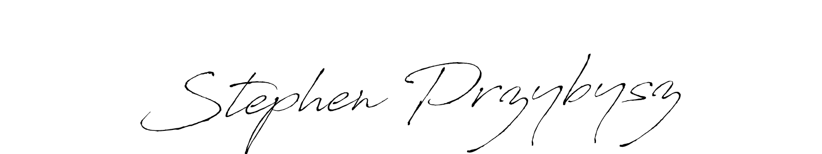 It looks lik you need a new signature style for name Stephen Przybysz. Design unique handwritten (Antro_Vectra) signature with our free signature maker in just a few clicks. Stephen Przybysz signature style 6 images and pictures png