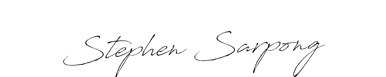 Antro_Vectra is a professional signature style that is perfect for those who want to add a touch of class to their signature. It is also a great choice for those who want to make their signature more unique. Get Stephen Sarpong name to fancy signature for free. Stephen Sarpong signature style 6 images and pictures png