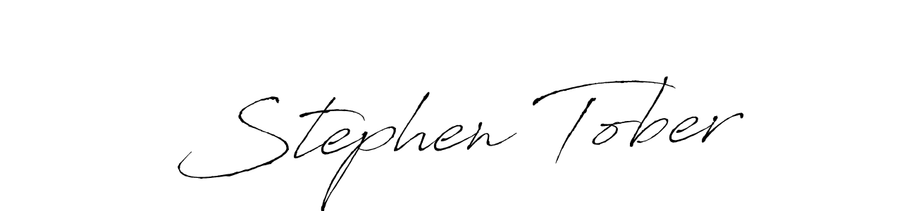 Stephen Tober stylish signature style. Best Handwritten Sign (Antro_Vectra) for my name. Handwritten Signature Collection Ideas for my name Stephen Tober. Stephen Tober signature style 6 images and pictures png