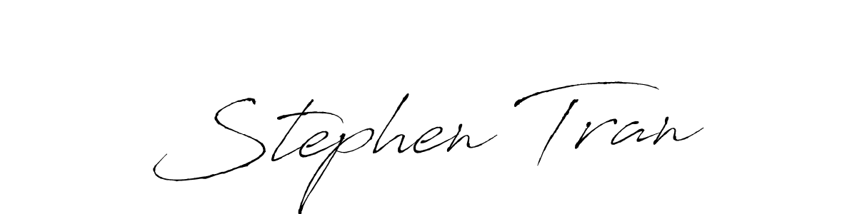 The best way (Antro_Vectra) to make a short signature is to pick only two or three words in your name. The name Stephen Tran include a total of six letters. For converting this name. Stephen Tran signature style 6 images and pictures png