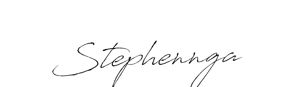 Stephennga stylish signature style. Best Handwritten Sign (Antro_Vectra) for my name. Handwritten Signature Collection Ideas for my name Stephennga. Stephennga signature style 6 images and pictures png