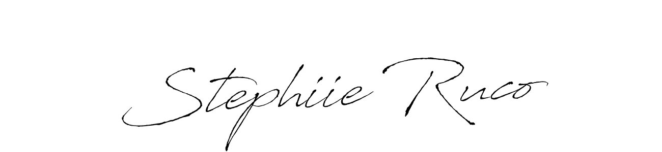 How to Draw Stephiie Ruco signature style? Antro_Vectra is a latest design signature styles for name Stephiie Ruco. Stephiie Ruco signature style 6 images and pictures png