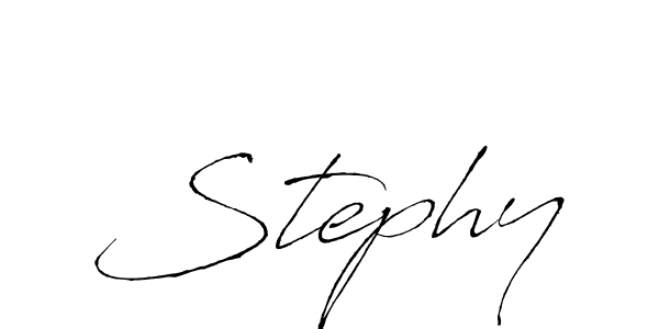 Make a beautiful signature design for name Stephy. Use this online signature maker to create a handwritten signature for free. Stephy signature style 6 images and pictures png