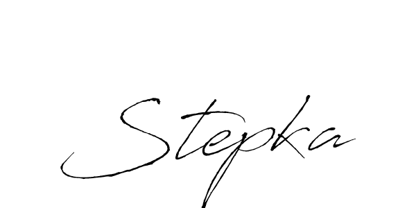 if you are searching for the best signature style for your name Stepka. so please give up your signature search. here we have designed multiple signature styles  using Antro_Vectra. Stepka signature style 6 images and pictures png