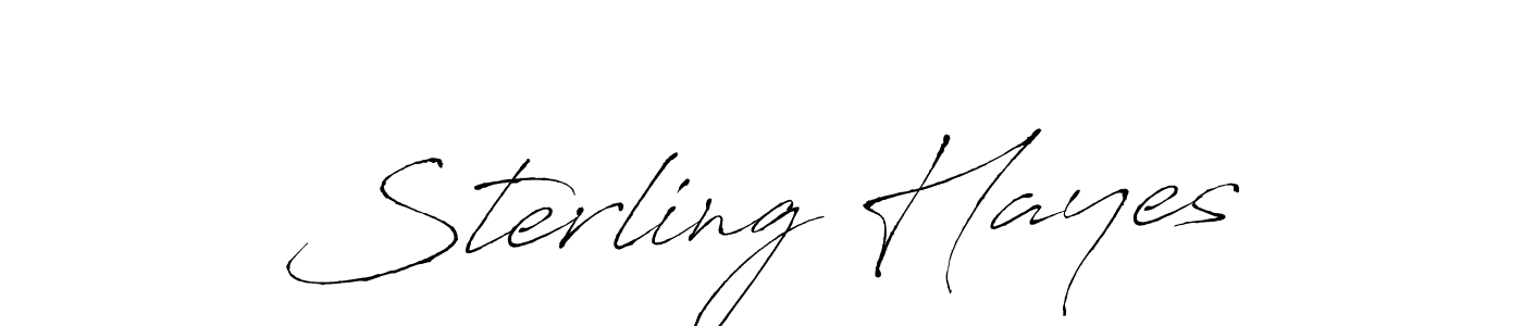 Best and Professional Signature Style for Sterling Hayes. Antro_Vectra Best Signature Style Collection. Sterling Hayes signature style 6 images and pictures png