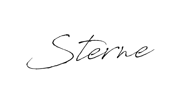 Make a beautiful signature design for name Sterne. With this signature (Antro_Vectra) style, you can create a handwritten signature for free. Sterne signature style 6 images and pictures png