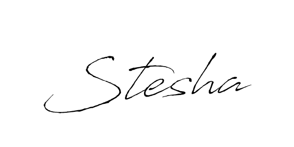 Stesha stylish signature style. Best Handwritten Sign (Antro_Vectra) for my name. Handwritten Signature Collection Ideas for my name Stesha. Stesha signature style 6 images and pictures png